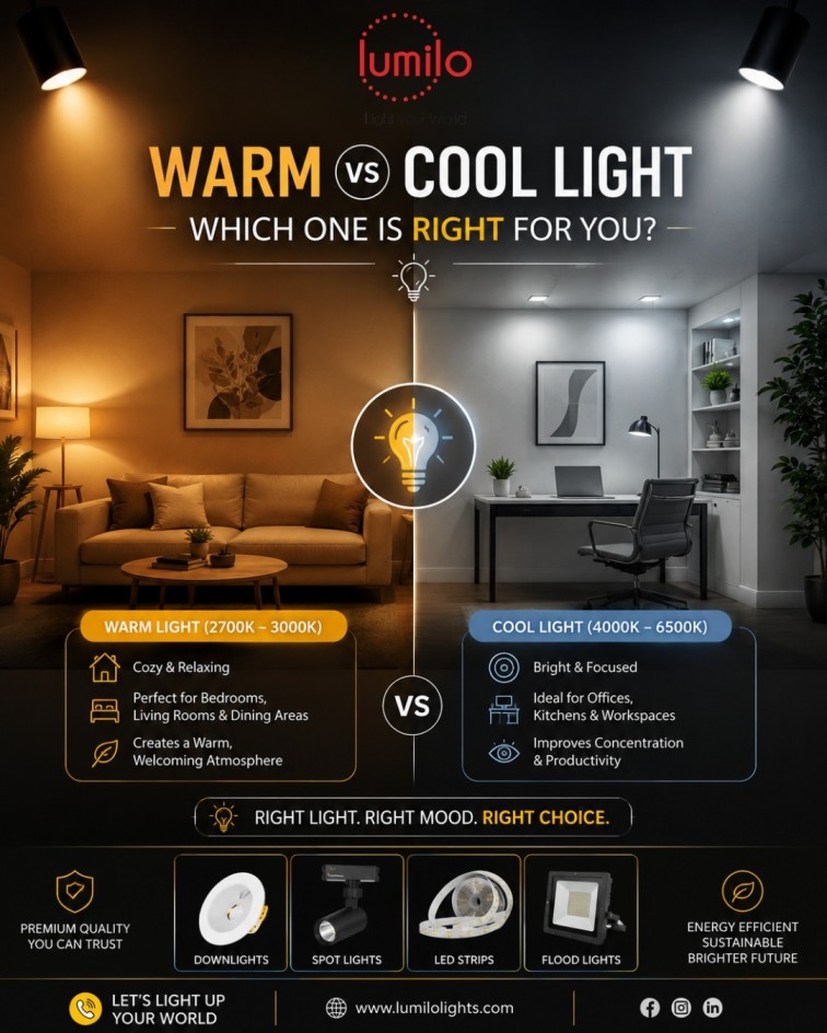WARM vs COOL LIGHT — Which One Is Right for You?